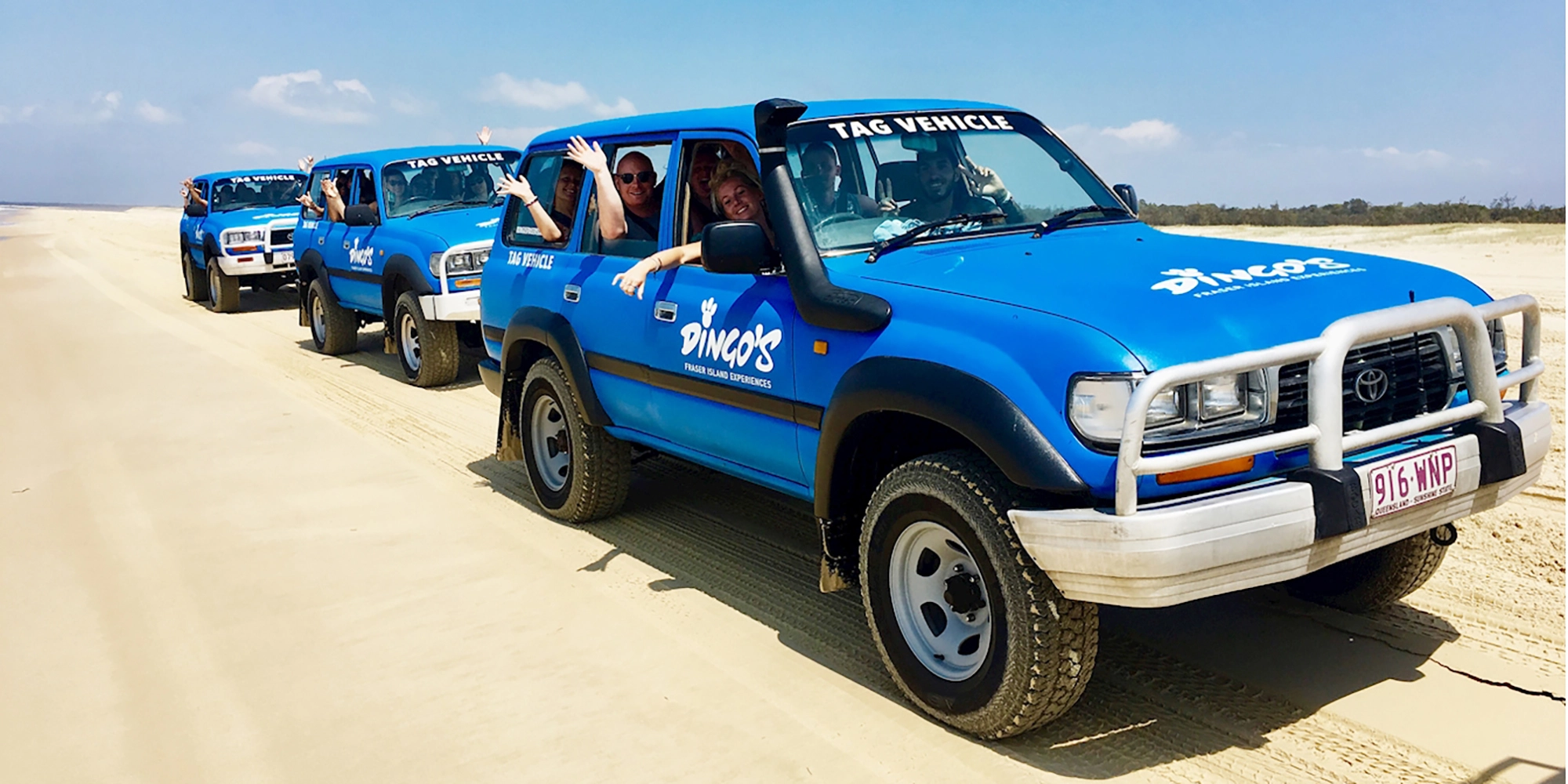 3 Day Dingos K'Gari (Fraser Island) ​4WD Tag-Along Tour - January Departure